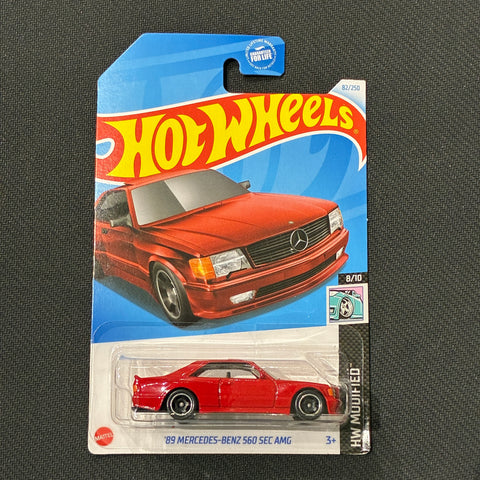Hot Wheels (1989 Mercedes-Benz 560 SEC AMG 82/250 - HW Modified 8/10)