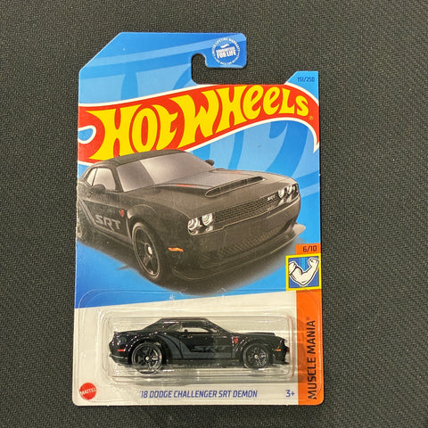Hot Wheels (2018 Dodge Challenger SRT Demon 151/250 - Muscle Mania 6/10)