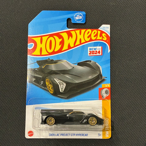 Hot Wheels (Cadillac Project GTP Hypercar 123/250 - HW Turbo 3/5) (Black)