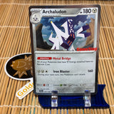 Archaludon (107/142) (GameStop Stamp) (Cosmic Holo)