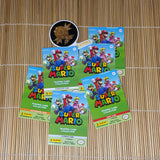Super Mario Panini Trading Card Lot – Character & Enemy Cards (6 Cards)