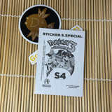 Pokedex 3 Sticker – Pikachu Prism Holo S4