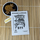 Pokedex 3 Sticker – Mew Gold Holo S11