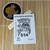 Pokedex 3 Sticker – Tyranitar Prism Holo S14