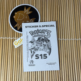 Pokedex 3 Sticker – Lugia Gold Holo S15