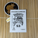 Pokedex 3 Sticker – Blastoise Prism Holo S3