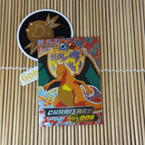 Pokedex 3 Sticker – Charizard Glitter Holo S2
