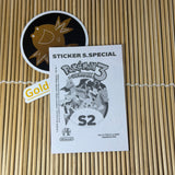Pokedex 3 Sticker – Charizard Glitter Holo S2