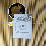 Entei #244 Prism Holographic Sticker – Evoluciones Metal Album 093