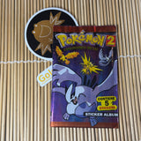 Pokémon 2 Evoluciones Metal Prism Sticker Pack – 5 Stickers Sealed