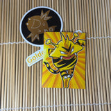 Pokemon Attacks Sticker Card - Electabuzz #125