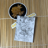 Pokemon Attacks Sticker Card - Starmie #121