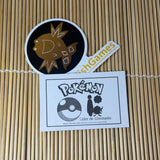 Gold Holographic Sticker Card - Erika