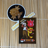 Gold Holographic Sticker Card - Blane