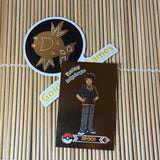 Gold Holographic Sticker Card - Brock