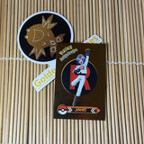 Gold Holographic Sticker Card - Jessie and James 2 Card Set