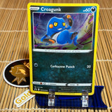 Croagunk (SWSH245) (Cosmic Holo) (Holo Swirl)