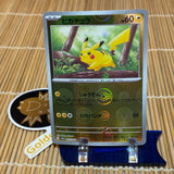Pikachu (025/165) (Reverse Holo Pokeball)