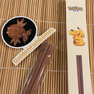 Pokémon Wooden Chopsitcks (1 Set) (Korean Import)