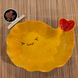 Sunny Face Bread Seriies Plat 9" (Shrimp)