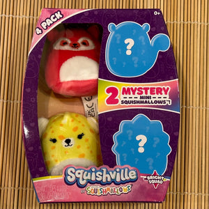 Squishmallows: Squishville 4-Pack (Bright Squad)