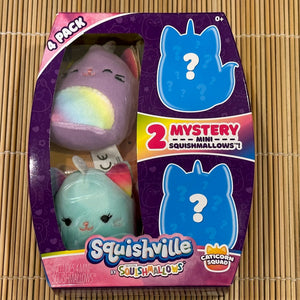 Squishmallows: Squishville 4-Pack (Caticorn Squad)