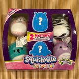 Squishmallows: Squishville 6-Pack Set with 2 Mystery Minis! (Wildlife Squad)