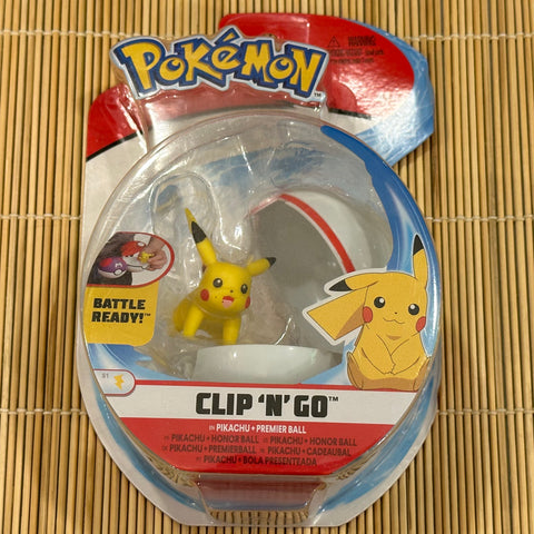 Pokémon: Clip'N'Go Toy + Pokeball! (Pikachu)