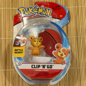 Pokémon: Clip'N'Go Toy + Pokeball! (Teddiursa)