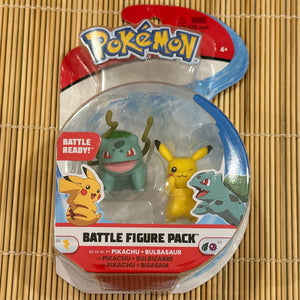 Pokémon: Battle Figure 2-Pack! (Bulbasaur and Pikachu)
