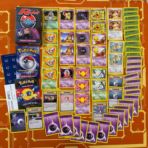 Pokemon TCG: Team Rocket Trouble Theme Deck (Missing Coin, As-Is) Pokemon TCG: Team Rocket Trouble Theme Deck (Missing Coin, As-Is)