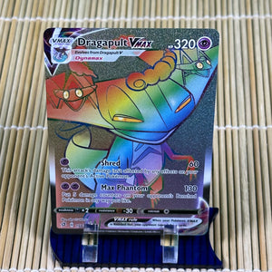 Pokemon Sword and Shield Rebel Clash Secret Rare Dragapult VMAX #197