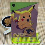 Pocket Monster Vending Machine Prism Sticker #278 Kabutops/Pikachu Eatting