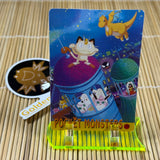 Pokemon 1995 Vending Prism Firework Holo Sticker 35 29 Exeggutor Dragonite