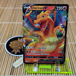 Charizard V (019/189) (Damaged)