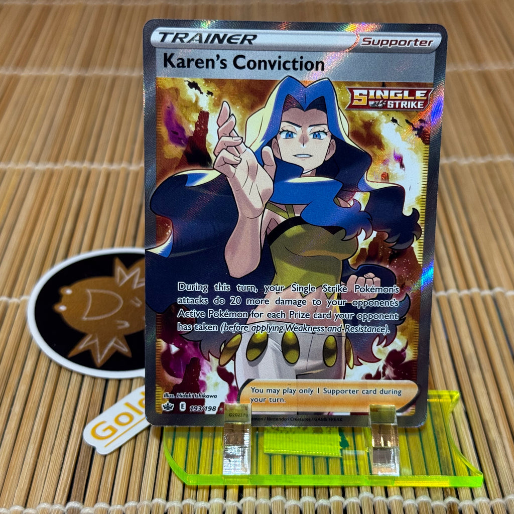 Karen's Conviction (193/198) (Light Play) – GoldenFishGames
