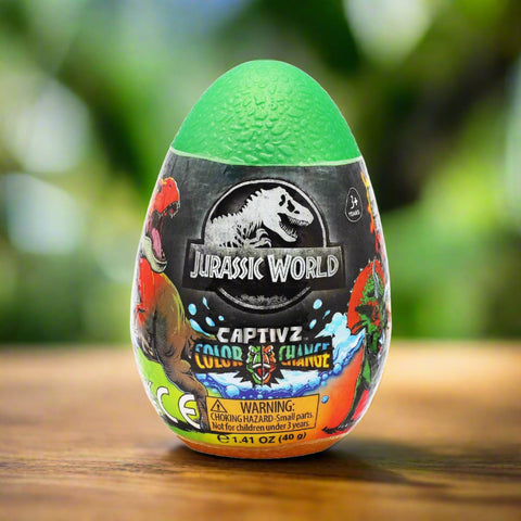 Jurassic World Captivz Color Change Egg (1 Egg, Various Styles)