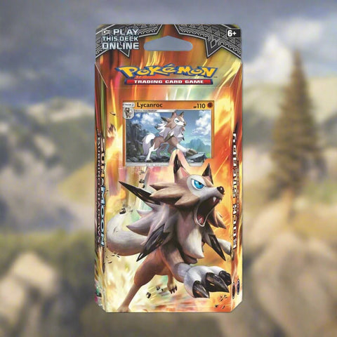 pokemon trading card game lycanroc Pokémon TCG: Sun & Moon Burning Shadows (Rock Steady Theme Deck) – GoldenFishGames
