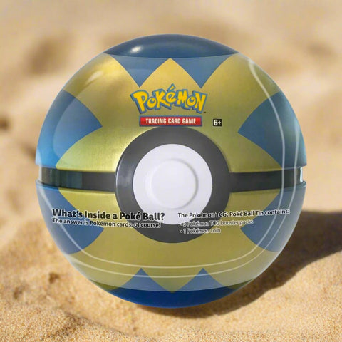 Pokémon TCG Pokeball Tin (Quick Ball)