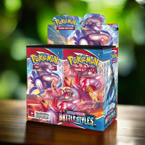 pokémon tcg sword & shield battle styles booster box Pokémon TCG: Sword & Shield Battle Styles (1 Box) – GoldenFishGames
