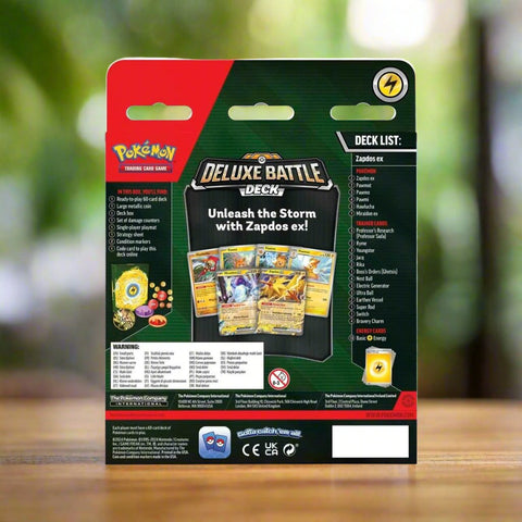 Pokmon TCG: Zapdos ex Deluxe Battle Deck GoldenFishGames Pokmon TCG: Zapdos ex Deluxe Battle Deck GoldenFishGames