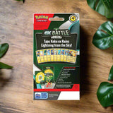 Pokémon trading card game ex Battle Deck packaging with Pokémon logo