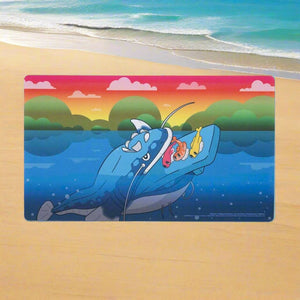 Pokémon TCG: Dondozo & Tatsugiri Teamwork Playmat