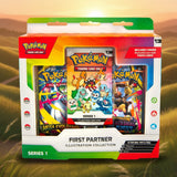 Pokémon TCG: First Partner Illustration Collection (2 Packs + 1 Promo Pack)