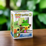 Funko Pop Pokémon (Grookey 957, Flocked)