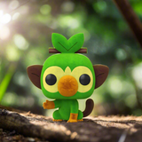 Funko Pop Pokémon (Grookey 957, Flocked)