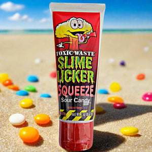 Toxic Waste Slime Licker Squeeze Sour Candy (Cherry)