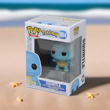 Funko Pop Pokémon (Squirtle 504) + Protector