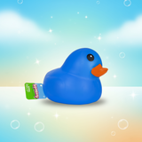 Squeeezy - Blue Squishy Duck