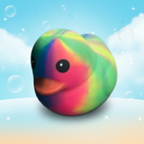 Squeeezy - Rainbow Squishy Duck